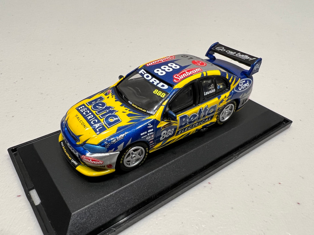 CRAIG LOWNDES - FORD BA FALCON - TEAM BETTER ELECTRICAL - 1:64 SCALE DIECAST MODEL - CLASSIC CARLECTABLES