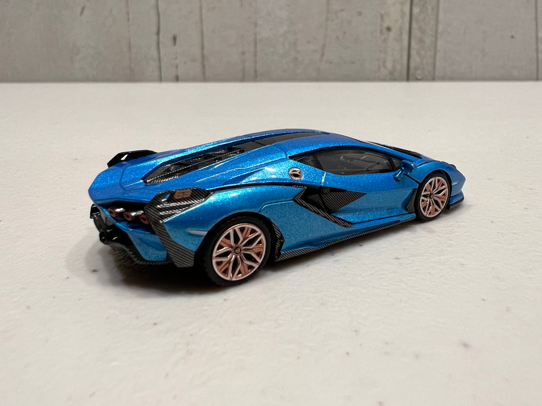 Lamborghini Sián FKP 37 Ble Aegir - 1:64 Scale Diecast Model - Mini GT