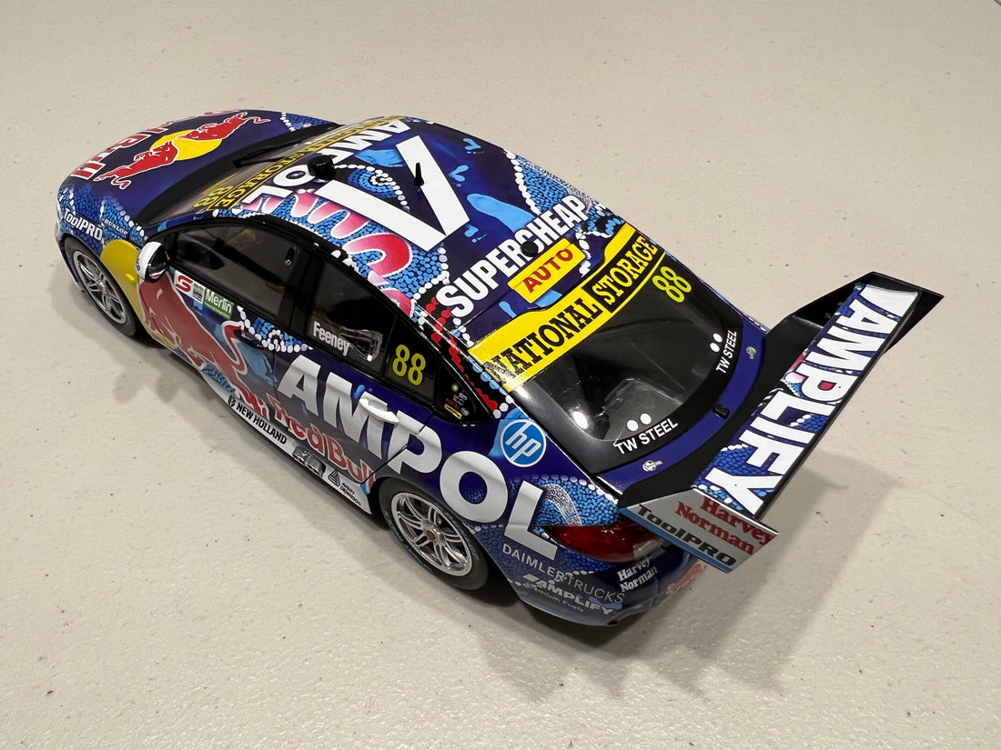 HOLDEN ZB COMMODORE - RED BULL AMPOL RACING - BROC FEENEY #88 - Merlin Darwin Triple Crown Race 18 - 1:18 Scale - Diecast Model