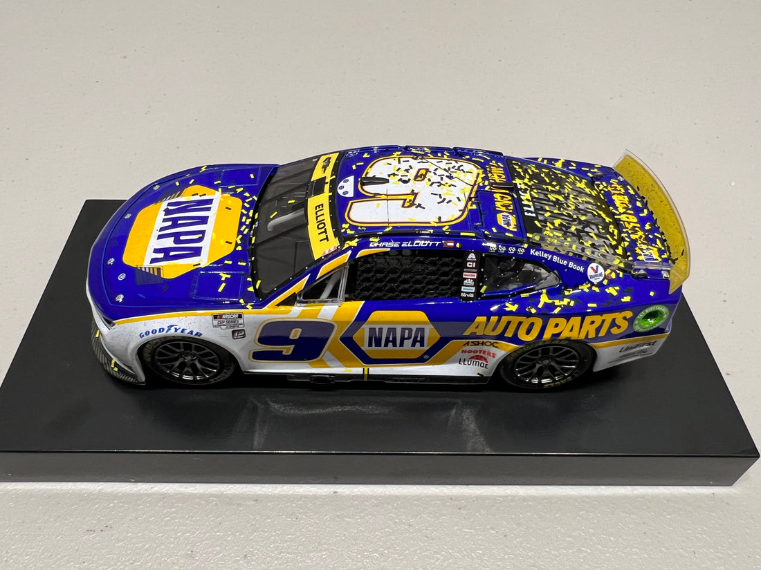 CHASE ELLIOTT 2022 NAPA TALLADEGA RACED WIN 1:24 ELITE DIECAST