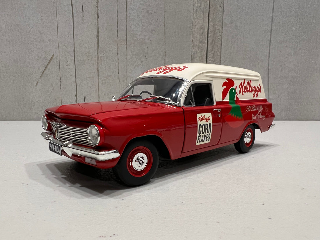 HOLDEN EH PANEL VAN KELLOGG’S "TASTES OF AUSTRALIA COLLECTION"- 1:18 SCALE DIECAST