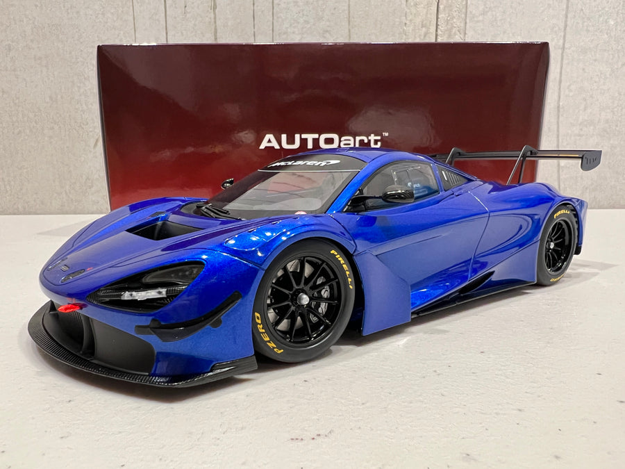 McLAREN 720S GT3 (AZURE BLUE) - SEALED BODY 1:18 - AUTOART