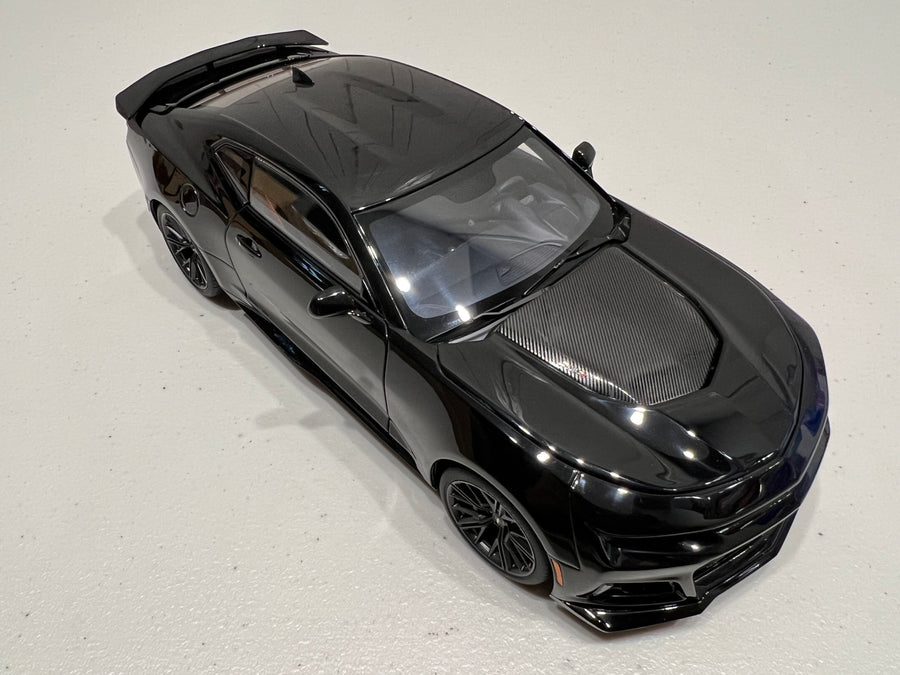 CHEVROLET CAMARO ZL1 2017 (BLACK) - 1:18 SCALE COMPOSITE MODEL - AUTOART