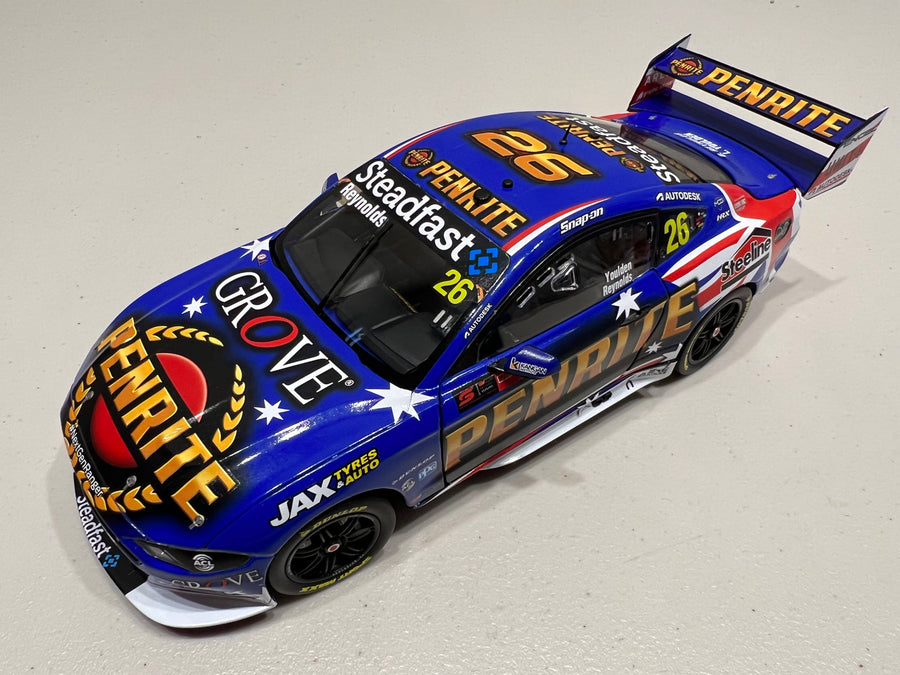 FORD GT MUSTANG - PENRITE RACING - REYNOLDS/YOULDEN #26 - REPCO Bathurst 1000 - 1:18 Scale Diecast Model Car - BIANTE