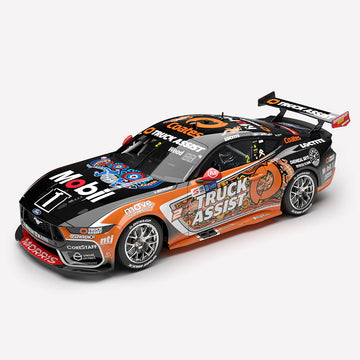 *PRE-ORDER* Ryan Wood - Mobil 1 Truck Assist Racing #2 Ford Mustang GT - 2025 Darwin Triple Crown Indigenous Round - 1:18 Scale Diecast Model - Authentic Collectables