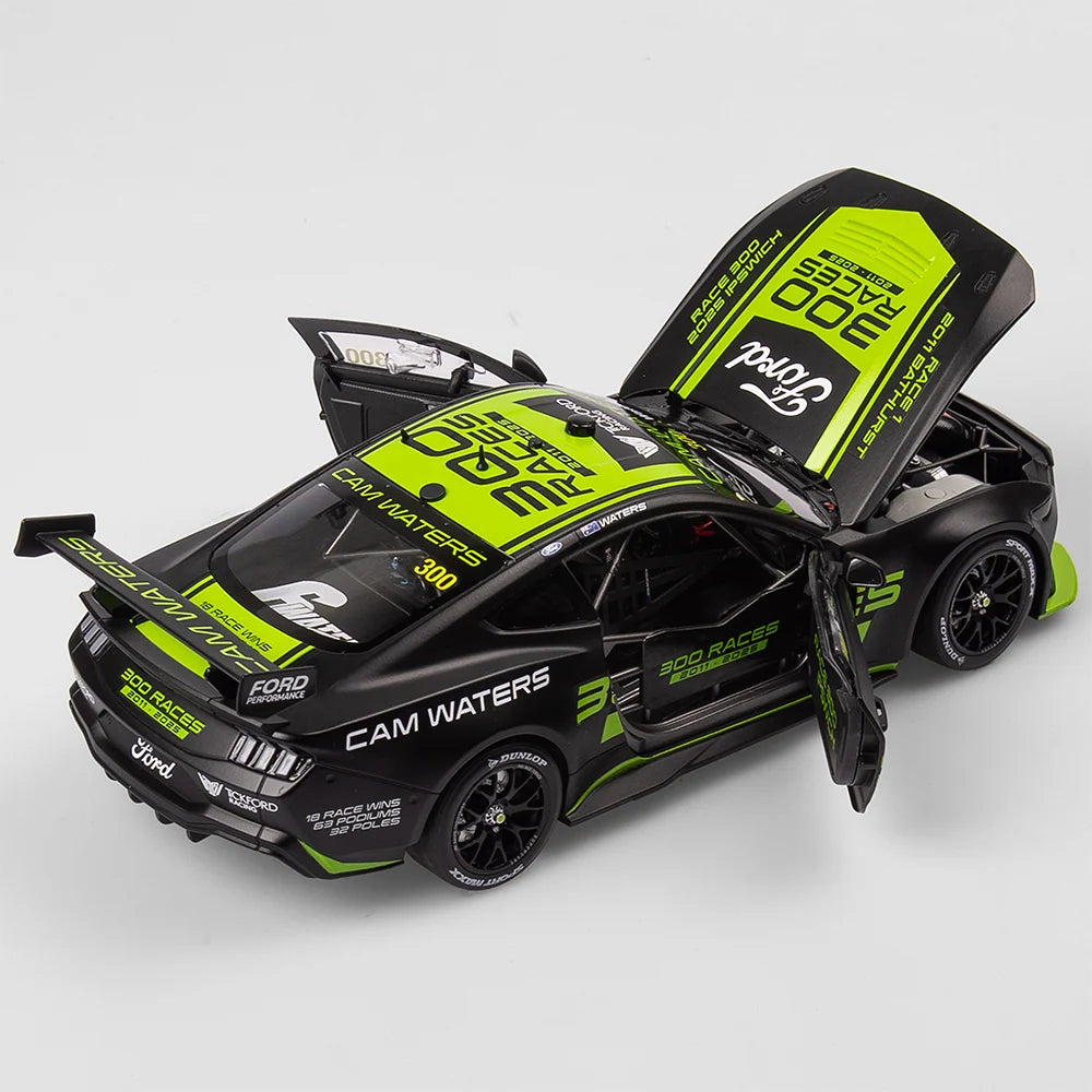 Cam Waters - Tickford Racing #300 Ford Mustang GT - Cam Waters 300 Races Special Edition - 1:18 Scale Diecast Model - Authentic Collectables