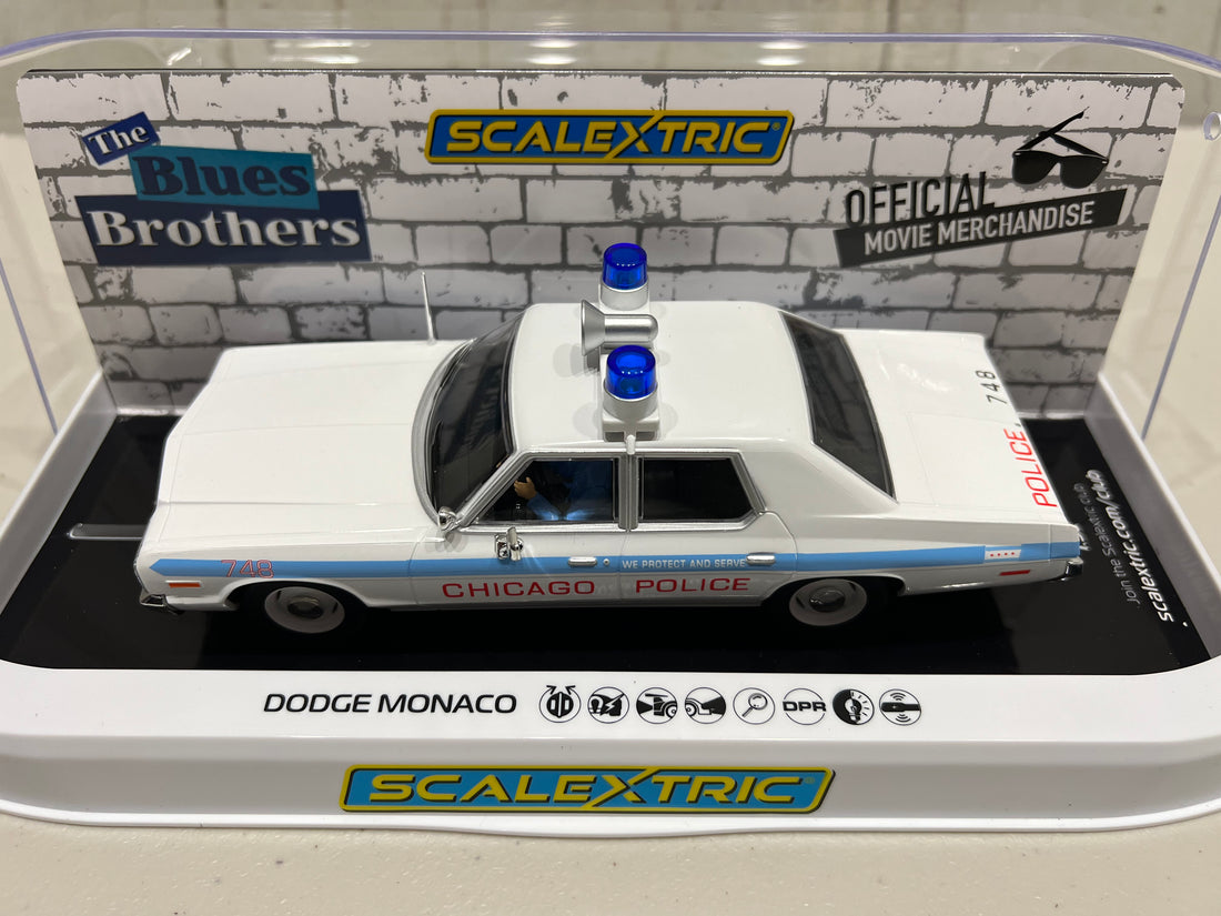 Scalextric Dodge Monaco Blues Brothers Chicago Police