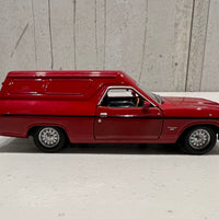 Red XB GS Ford Panel Van - 1:32 Scale Diecast Model