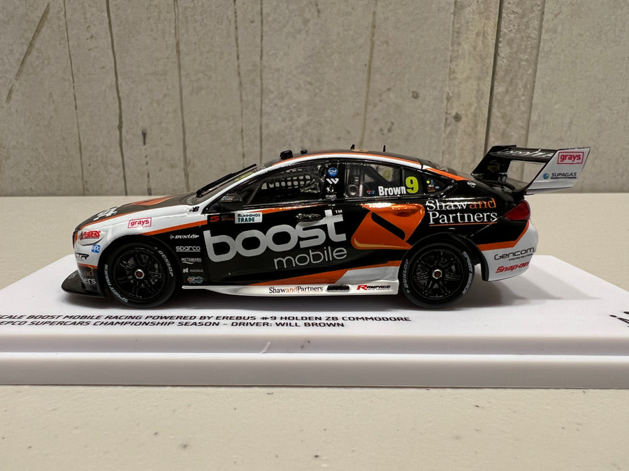 Will Brown - Boost Mobile Racing Powered by Erebus #9 Holden ZB Commodore - 2022 Repco Supercars Championship Season - 1:43 Scale Diecast Model - AUTHENTIC COLLECTABLES