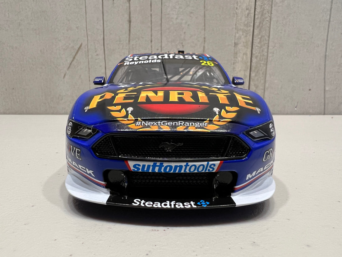 FORD GT MUSTANG - PENRITE RACING - REYNOLDS/YOULDEN #26 - REPCO Bathurst 1000 - 1:18 Scale Diecast Model Car - BIANTE