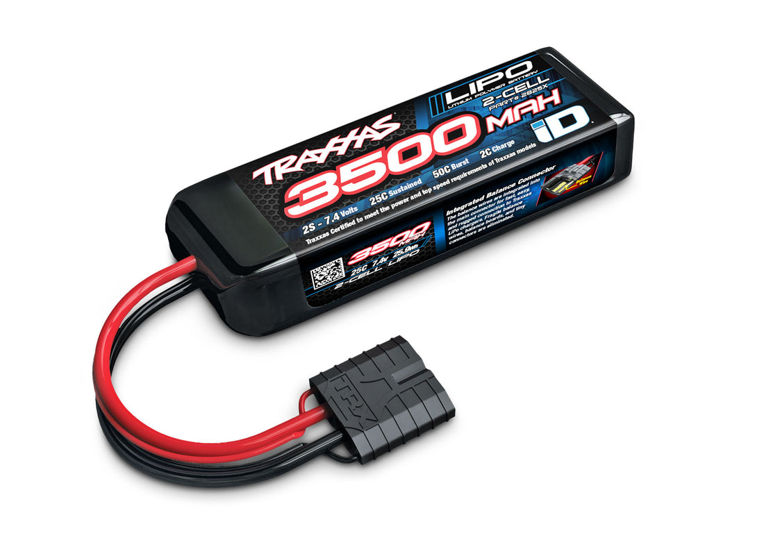 TRAXXAS - 3500 mAh 7.4 Volt 2-Cell LiPo Battery