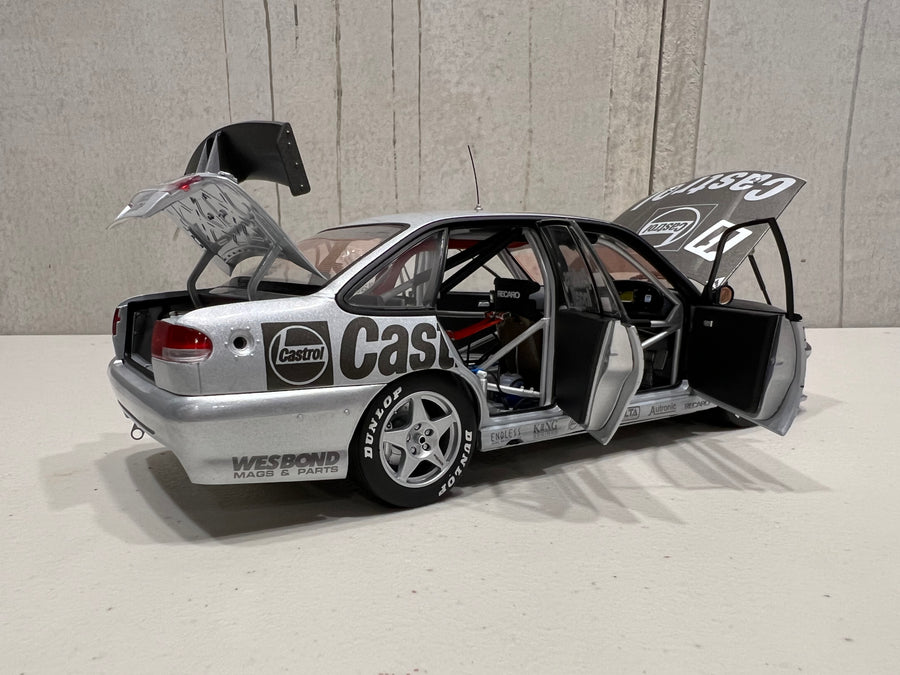 HOLDEN VS COMMODORE 1997 BATHURST WINNER 25th ANNIVERSARY SILVER LIVERY 1:18 DIECAST MODEL - RRP $299 NOW $249