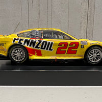 JOEY LOGANO 2022 PENNZOIL LAS VEGAS RACED WIN 1:24 ELITE DIECAST