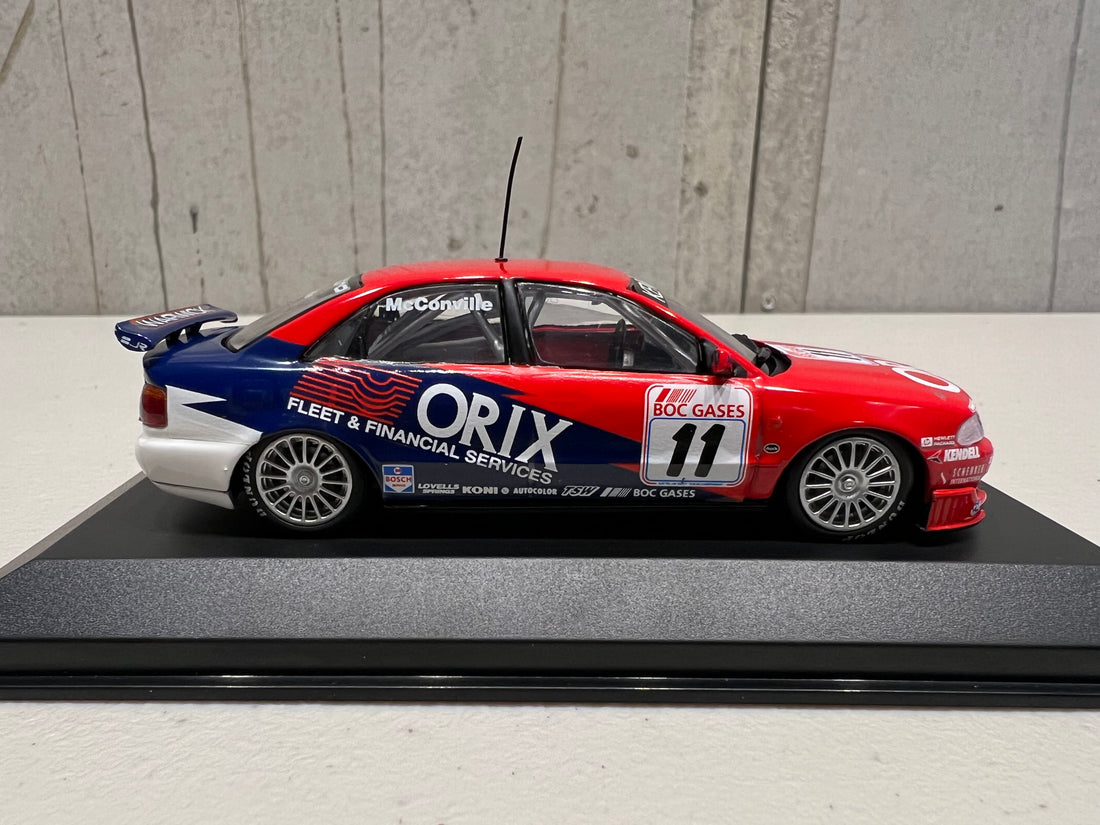 Cameron McConville #11 Team Orix Audi A4 Quatro 1997 Australian Super Touring Series - 1:43 Scale Diecast Model - MINICHAMPS
