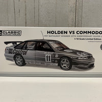 HOLDEN VS COMMODORE 1997 BATHURST WINNER 25th ANNIVERSARY SILVER LIVERY 1:18 DIECAST MODEL - RRP $299 NOW $249