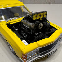 HOLDEN HJ "GRIM REAPER" PANEL VAN - YELLOW BLOWN PLANEL VAN - 1:24 SCALE DIECAST MODEL - DDA