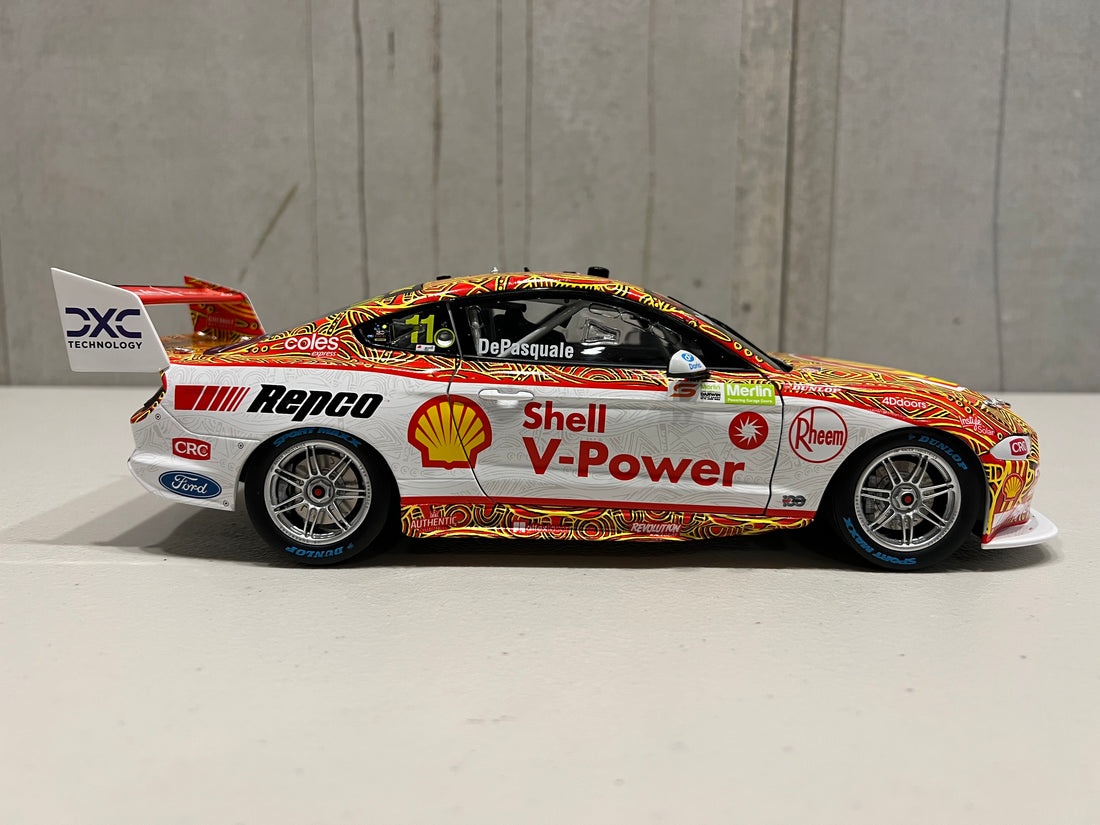 Anton De Pasquale- Shell V-Power Racing Team #11 Ford Mustang GT - 2022 Darwin Triple Crown Indigenous Round - 1:18 Scale Diecast Model - Authentic Collectables  RRP $275 NOW $200