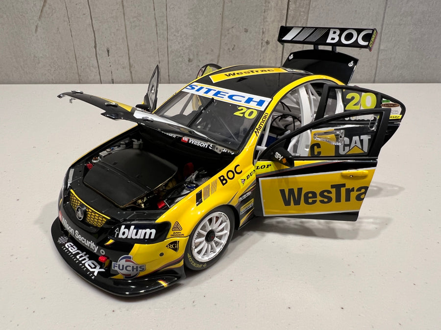 ANDREW JONES - 2012 WESTRAC HOLDEN VEII COMMODORE - DUNLOP SERIES - 1:18 SCALE DIECAST MODEL - BIANTE