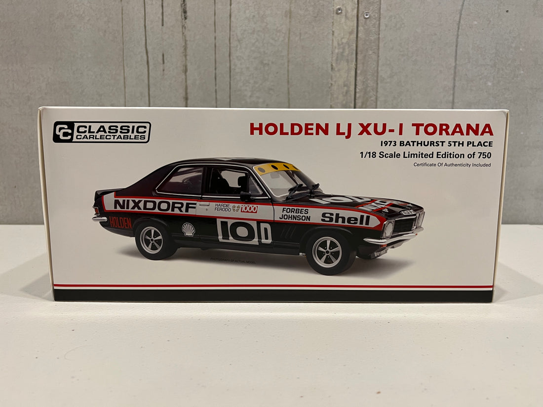 1973 BATHURST 5TH PLACE HOLDEN LJ XU-1 - 1:18 DIECAST MODEL