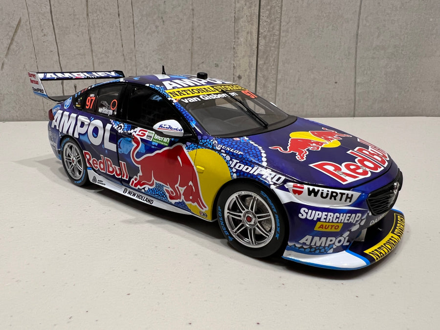 2022 HOLDEN ZB COMMODORE - RED BULL AMPOL RACING - SHANE VAN GISBERGEN #97 - Merlin Darwin Triple Crown Race 16 - 3RD PLACE - 1:18 Scale Diecast Model - BIANTE