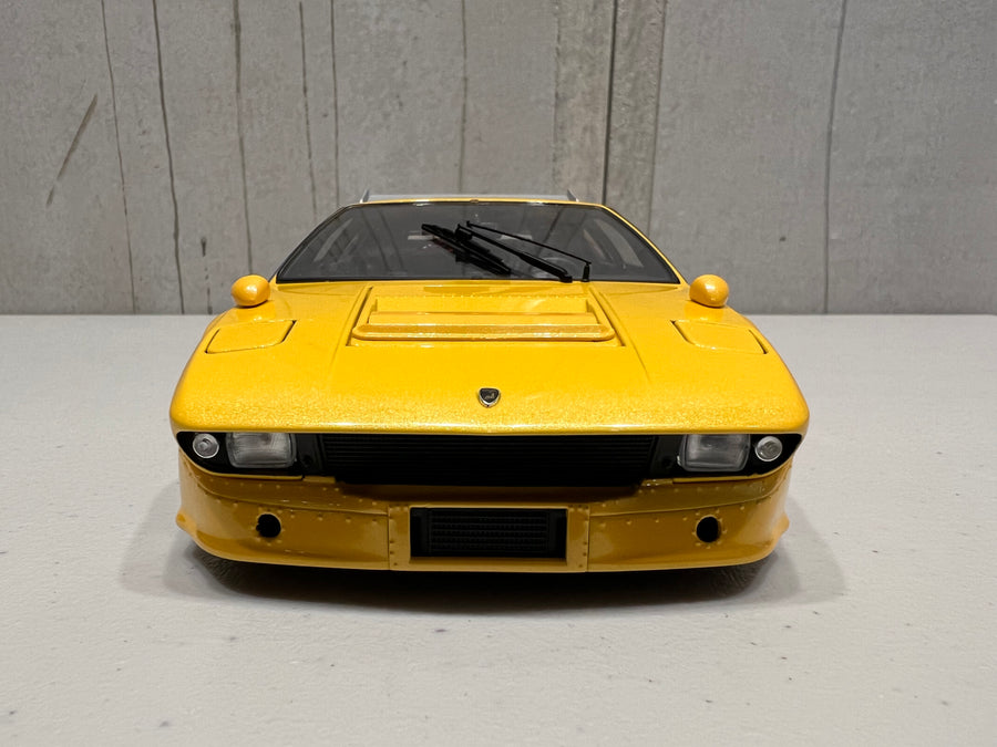 Lamborghini Urraco Rally - Yellow Pearl - 1:18 Scale Diecast Model Car - Kyosho