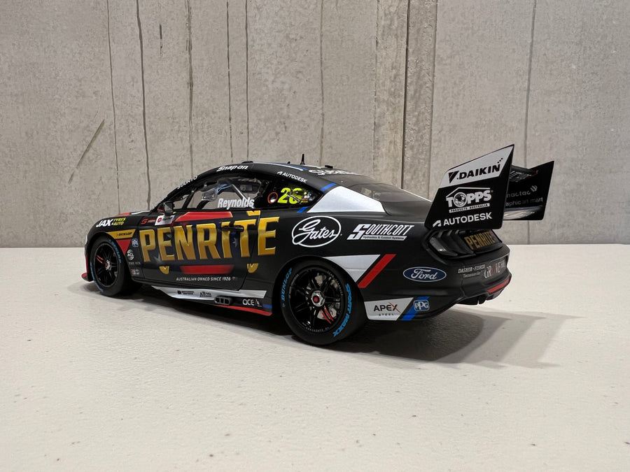 David Reynolds - Penrite Racing #26 Ford Mustang GT - 2022 Repco Supercars Championship Season - 1:18 Scale Diecast Model - AUTHENTIC COLLECTABLES