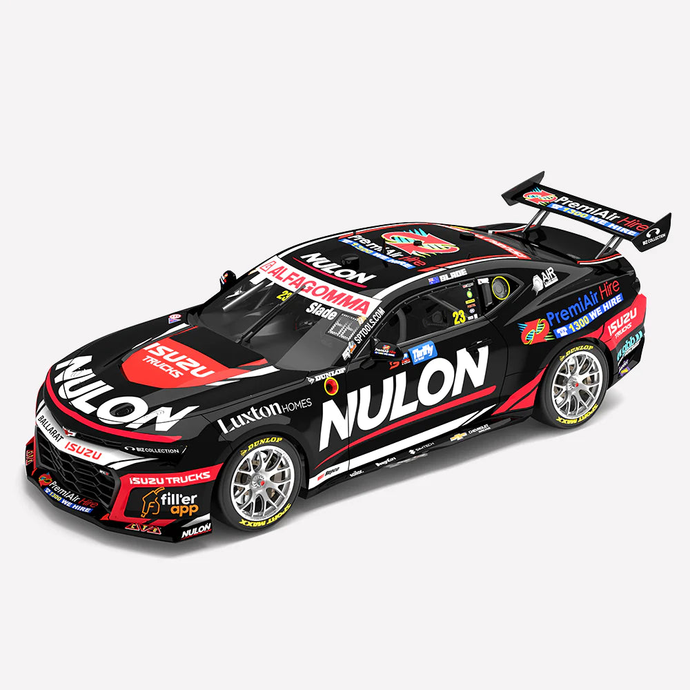 *PRE-ORDER* Tim Slade - Nulon Racing #23 Chevrolet Camaro ZL1 - 2024 Supercars Championship Season - 1:43 Scale Diecast Model - AUTHENTIC COLLECTABLES