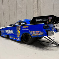 AUTO WORLD 2021 JOHN FORCE PEAK FUNNY CAR 1:24 SCALE DIECAST