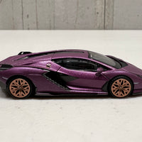 Lamborghini Sián FKP 37 Matte Viola SE30 - HK Exclusive - 1:64 Scale Diecast Model - Mini GT