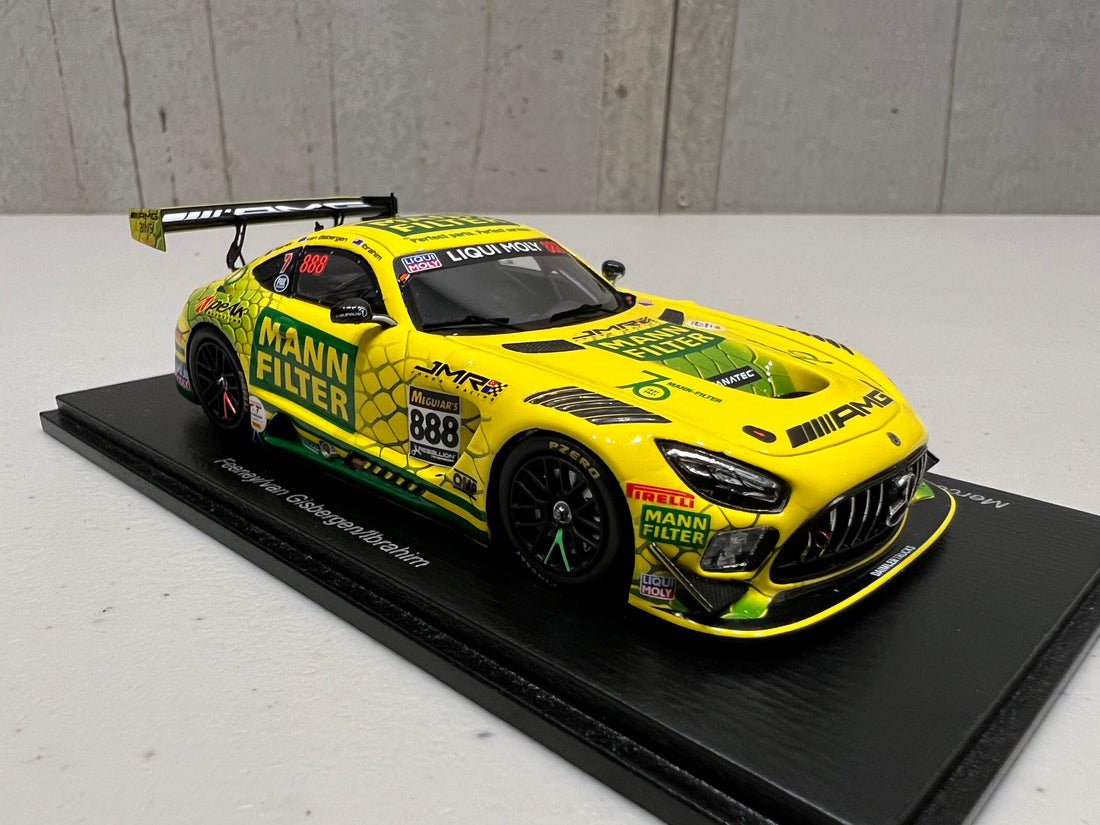 MERCEDES-AMG GT3 - 2022 BATHURST  12-HOUR - TRIPLE EIGHT RACE  ENGINEERING #888 - FEENEY/VAN  GISBERGEN/IBRAHIM - 3RD PLACE - 1:43 SCALE