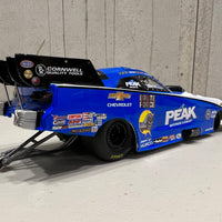 AUTO WORLD 2021 JOHN FORCE PEAK FUNNY CAR 1:24 SCALE DIECAST