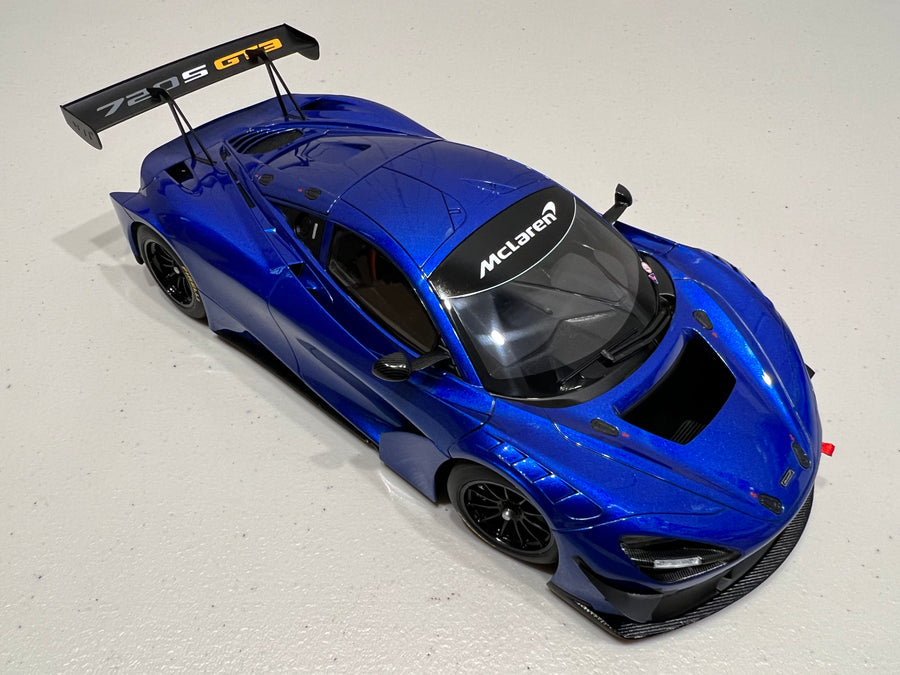 McLAREN 720S GT3 (AZURE BLUE) - SEALED BODY 1:18 - AUTOART