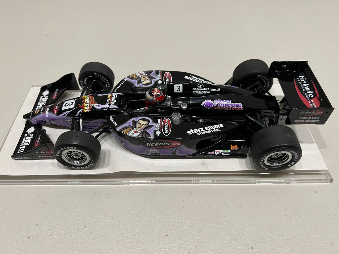 AL UNSER JR #3 UNIVERSAL STUDIOS MONSTERS - 1:18 SCALE DIECAST INDY CAR 1 OF 1416 - ACTION