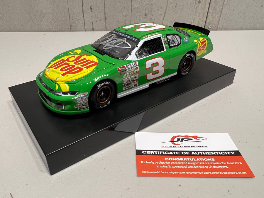 DALE EARNHARDT JR 2022 SUN DROP LATE MODEL 1:24 AUTOGRAPHED ARC DIECAST