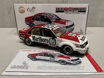 Holden VC Commodore Peter Brock 1980 Bathurst Winner - 1:18 Scale Diecast Model - CLASSIC CARLECTABLES