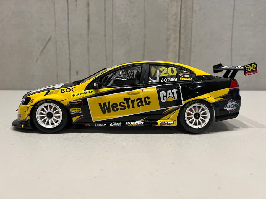 ANDREW JONES - 2012 WESTRAC HOLDEN VEII COMMODORE - DUNLOP SERIES - 1:18 SCALE DIECAST MODEL - BIANTE