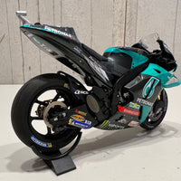 VALENTINO ROSSI 2021 TEAM PETRONAS YAMAHA  YZR-M1 SRT QATAR TEST 1:12 DIECAST MODEL