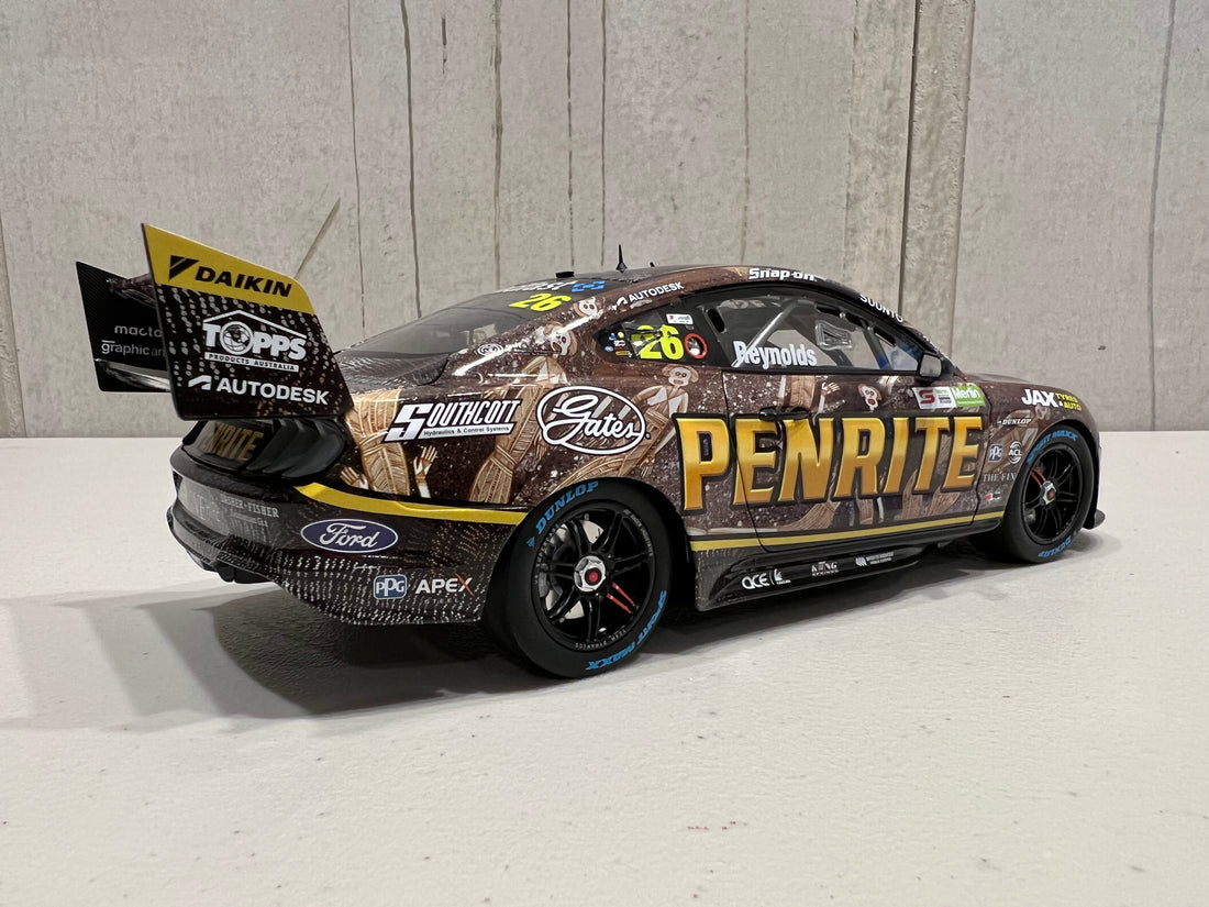 David Reynolds - Penrite Racing #26 Ford Mustang GT - 2022 Darwin Triple Crown Indigenous Round - 1:18 Scale Diecast Model - Authentic Collectables - RRP $275 NOW $225