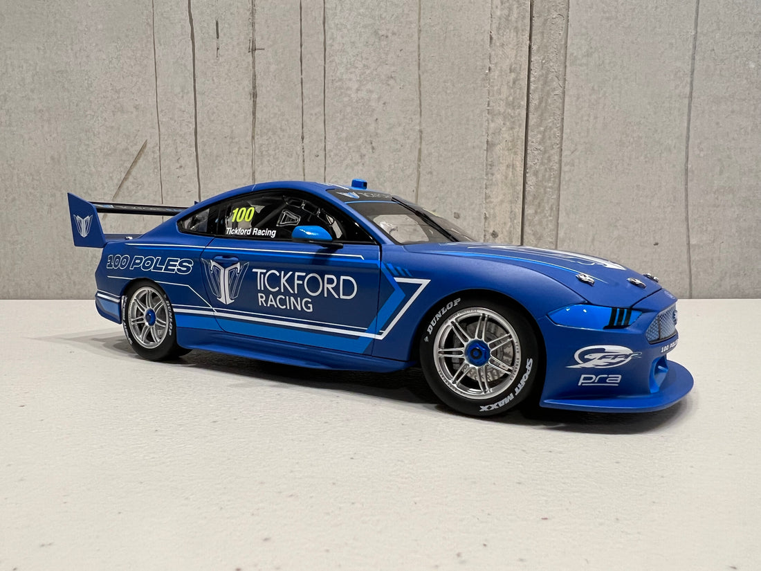 Ford Mustang GT - Tickford Racing 100 Poles Celebration Livery - 1:18 Scale Diecast Model - Authentic Collectables