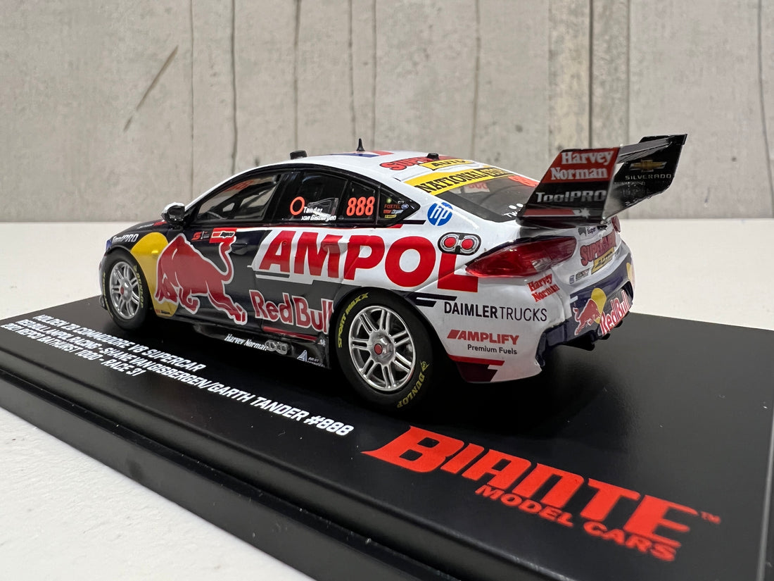 2021 HOLDEN ZB COMMODORE - RED BULL AMPOL RACING - VAN GISBERGEN/TANDER #888 - REPCO Bathurst 1000 - 1:43 Scale Diecast Model Car - BIANTE