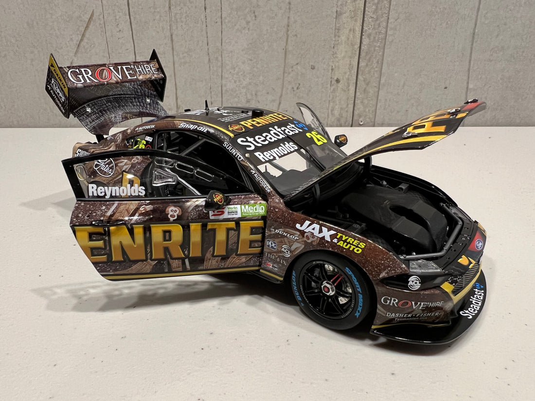 David Reynolds - Penrite Racing #26 Ford Mustang GT - 2022 Darwin Triple Crown Indigenous Round - 1:18 Scale Diecast Model - Authentic Collectables - RRP $275 NOW $225