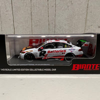 HOLDEN ZB COMMODORE - BJR - ANDRE HEIMGARTNER #8 R&J Batteries/Scandia - Bunnings Trade Perth Supernight Race 11 3RD PLACE - 1:43 Scale Diecast Model Car - BIANTE