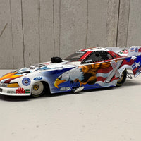 2004 JOHN FORCE & NORWALK RACEWAY PARK "FREEDOM'S FLIGHT" CASTROL GTX MUSTANG FUNNY CAR - 1:24 SCALE DIECAST MODEL - ACTION