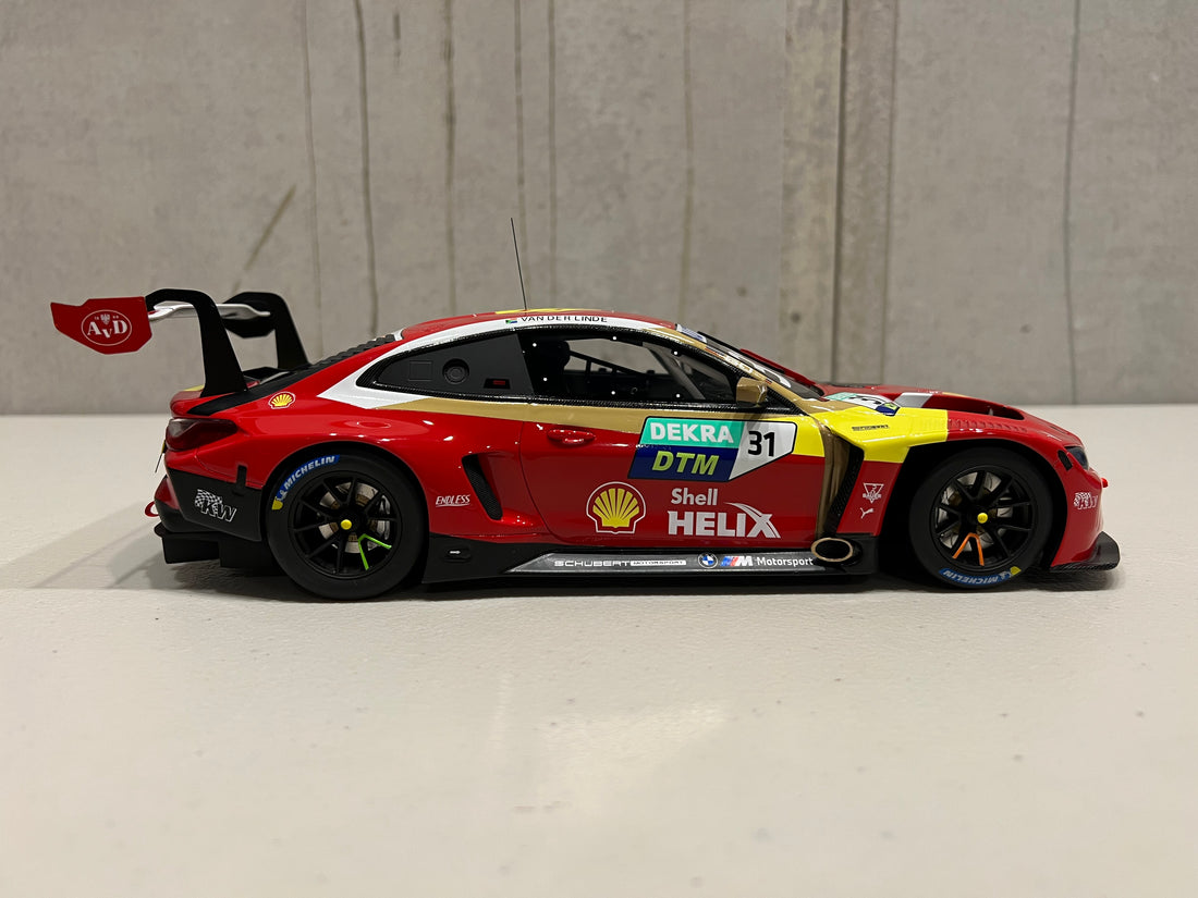 BMW M4 GT3 #31 Schubert Motorsport 2022 DTM Lausitzring Winner - 1:18 Scale Resin Model Car - Topspeed