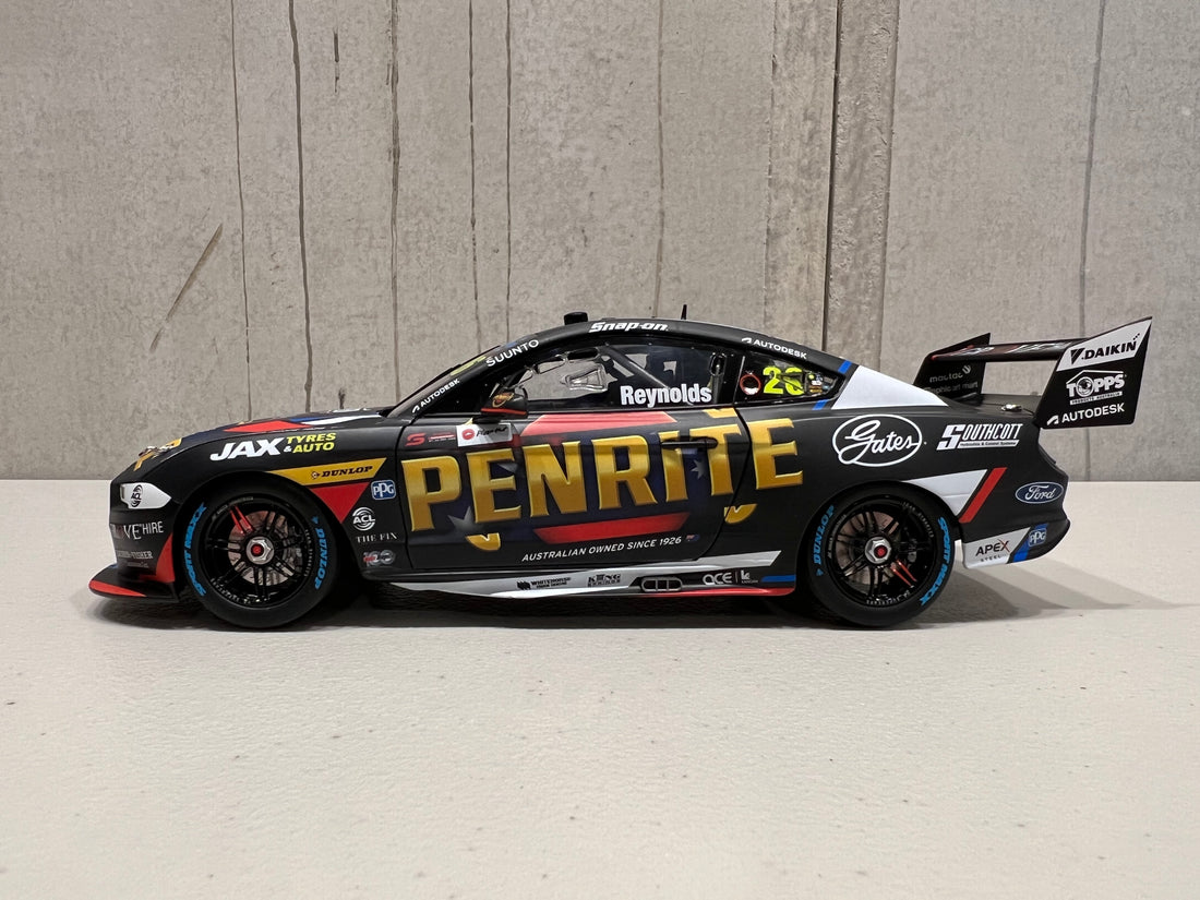 David Reynolds - Penrite Racing #26 Ford Mustang GT - 2022 Repco Supercars Championship Season - 1:18 Scale Diecast Model - AUTHENTIC COLLECTABLES