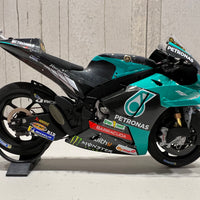 VALENTINO ROSSI 2021 TEAM PETRONAS YAMAHA  YZR-M1 SRT QATAR TEST 1:12 DIECAST MODEL