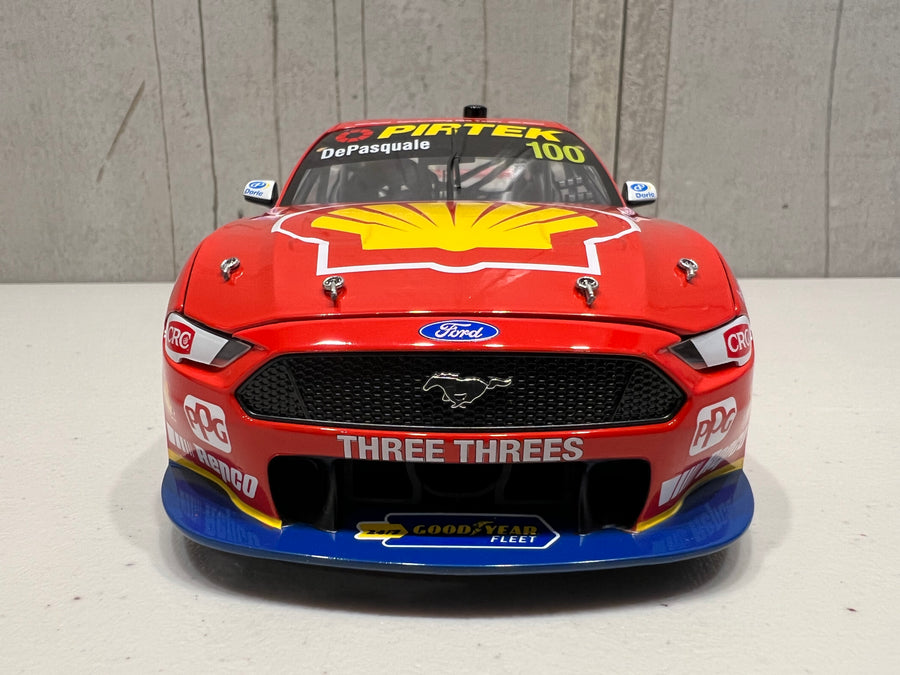 Anton De Pasquale / Tony D'Alberto 1:18 Shell V-Power Racing Team #100 Ford Mustang GT - 2022 Repco Bathurst 1000 (DJR 1000 Races Livery) - Authentic Collectables  - RRP $275 NOW $225