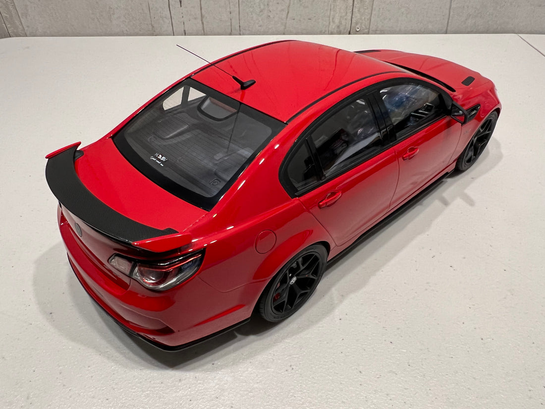 HSV GTSR W1 STING RED - 1:12 Scale Resin Model Car - BIANTE