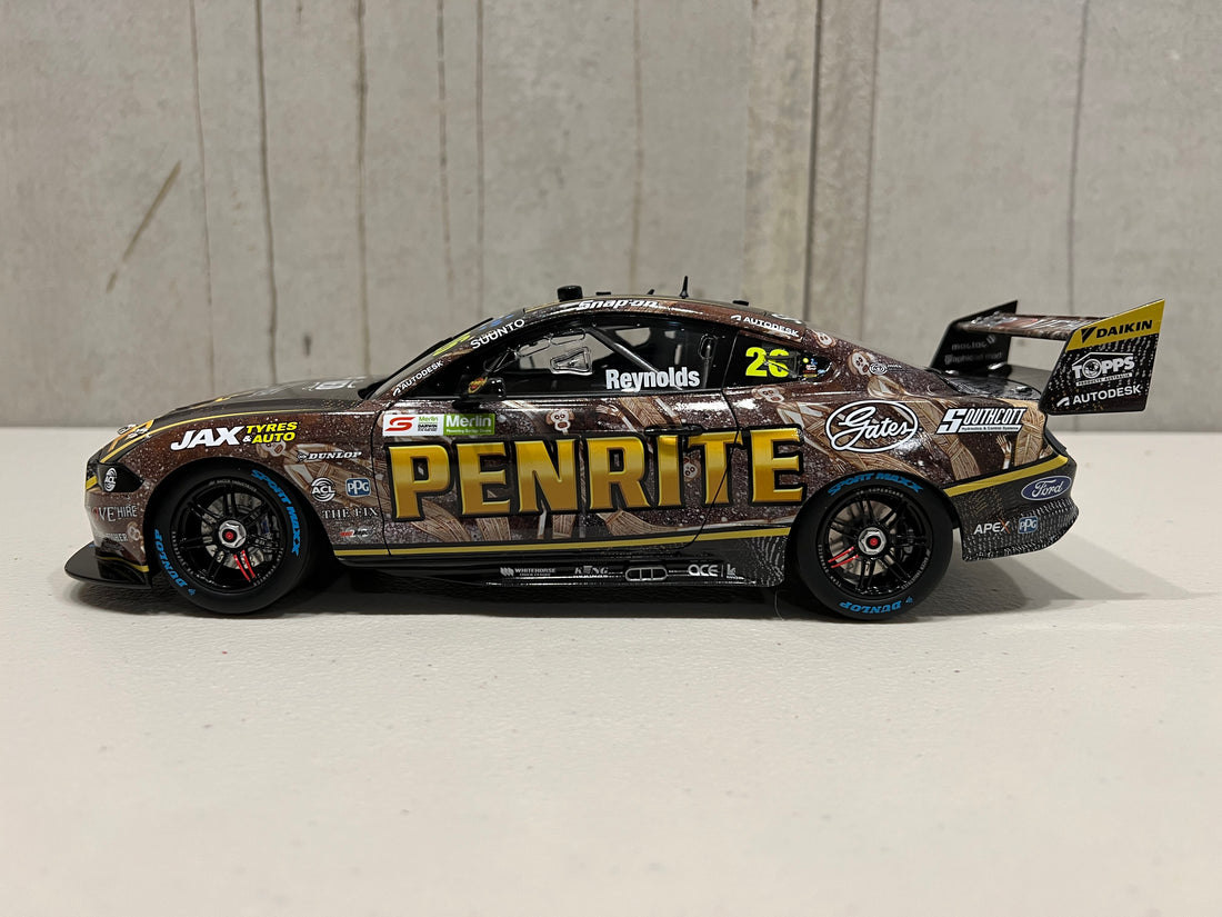 David Reynolds - Penrite Racing #26 Ford Mustang GT - 2022 Darwin Triple Crown Indigenous Round - 1:18 Scale Diecast Model - Authentic Collectables - RRP $275 NOW $225