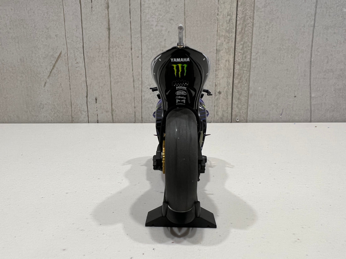 FABIO QUARATAGO 2021 YAMAHA YZR M1 MONSTER ENERGY YAMAHA 1:12 MOTOGP WORLD CHAMPION DIECAST MODEL